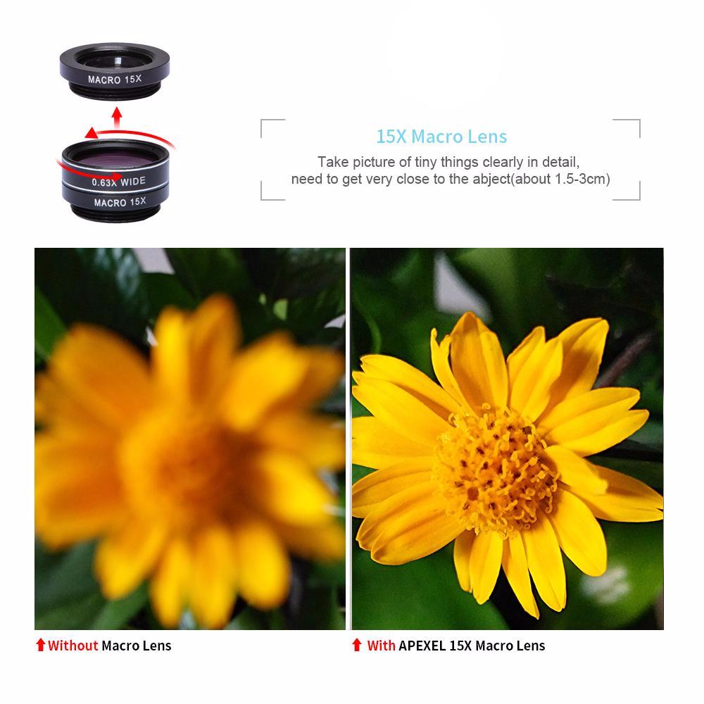 7 in 1 Phone Camera Lens Clip Kit