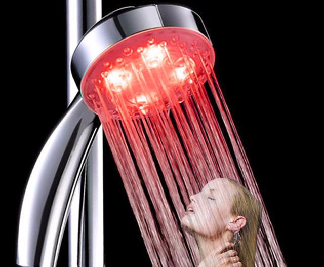 7 Changing Color Shower Head